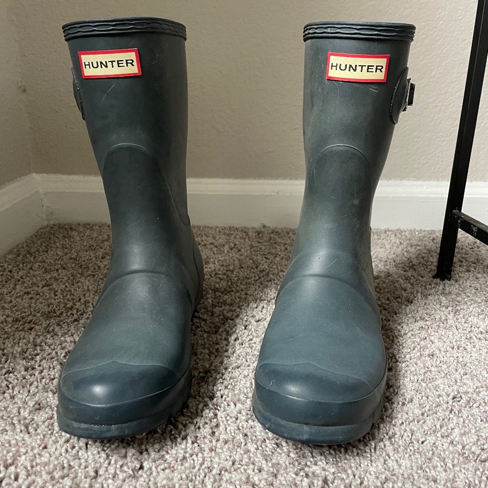Hunter rain boots